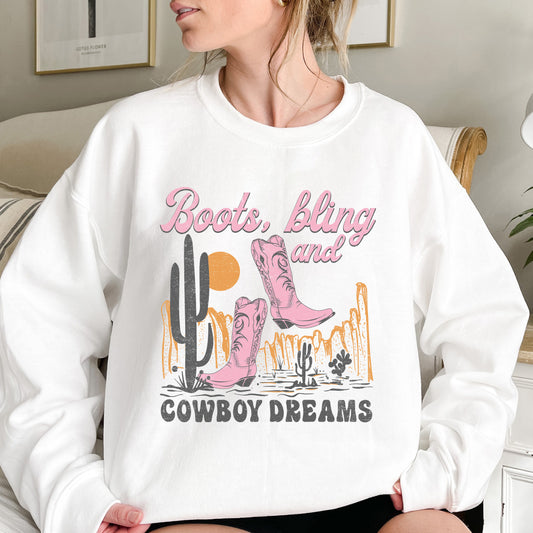 cowboy dreams sweatshirt