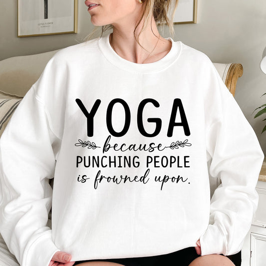 yoga sweatshirt