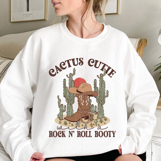 cactus cutie sweatshirt