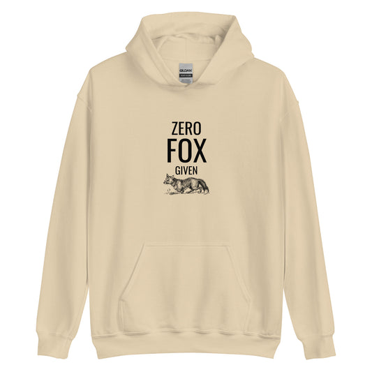 zero fox given hoodie